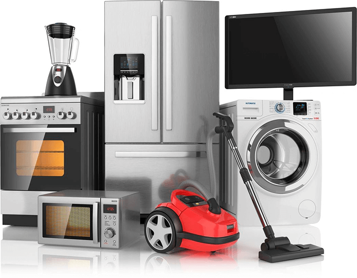 Set of Household Kitchen Appliances