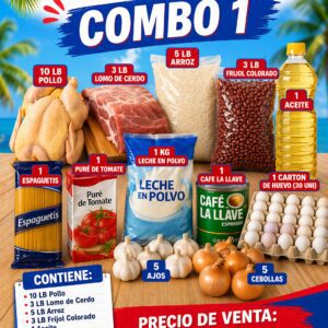 Combo # 1 Toda La Isla Entrega 24 a 72 Horas