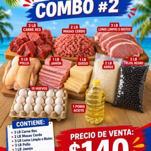 Combo # 2 A Toda La Isla Entrega 24 a 72 Horas
