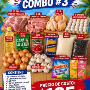 Combo # 3 Toda La Isla Entrega 24 a 72 Horas