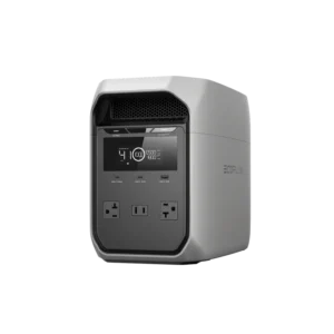 A compact desktop computer tower with front USB ports and buttons.