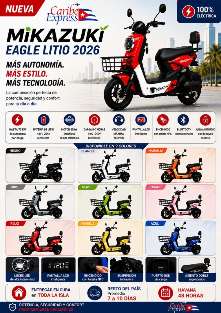 CE-600 BICICLETA ELÉCTRICA MIKAZUKI 2026 Bateria Litio - Image 2
